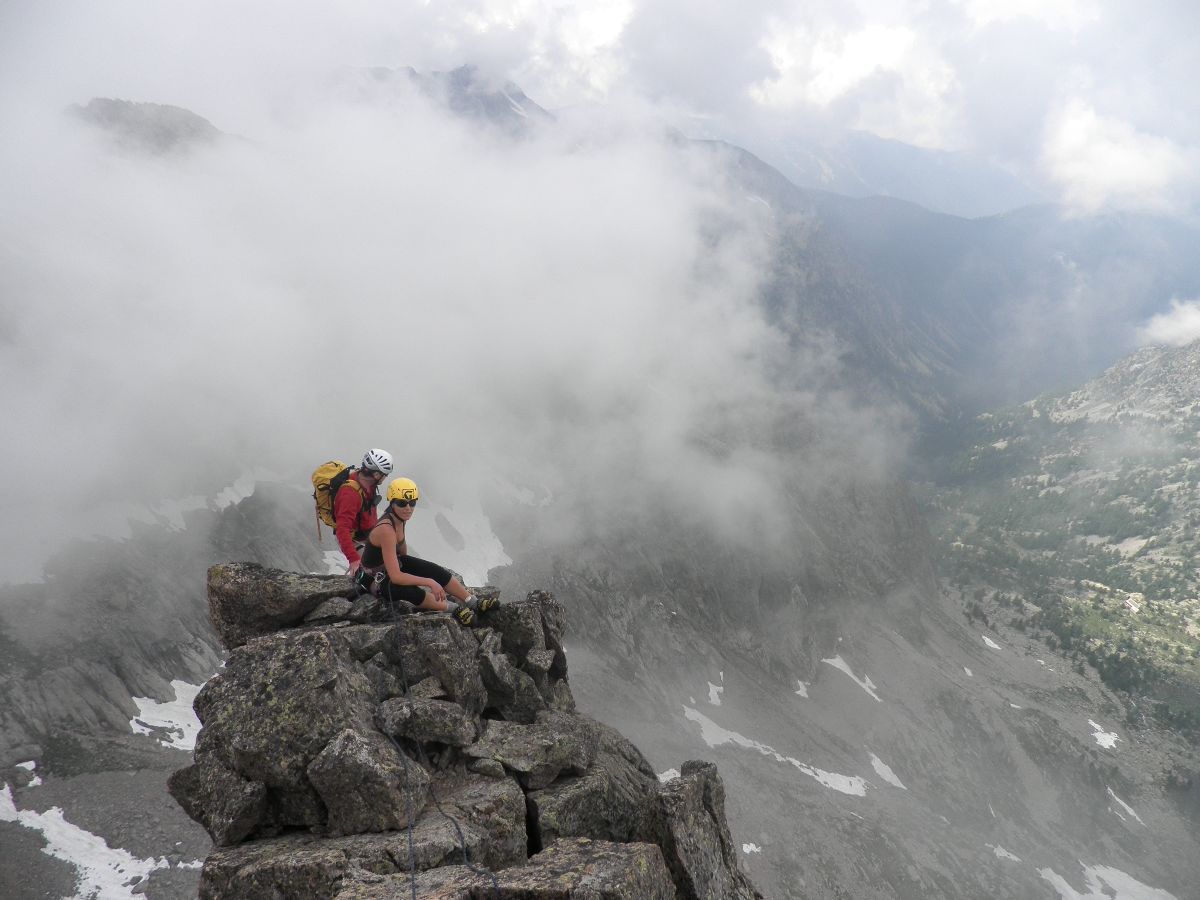 sommet de la cougourde, massif du Mercantour