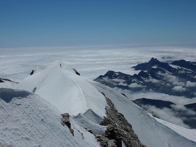 traversée des arêtes du Castor