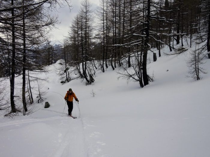 ski de randonnée dans le Mercantour 1