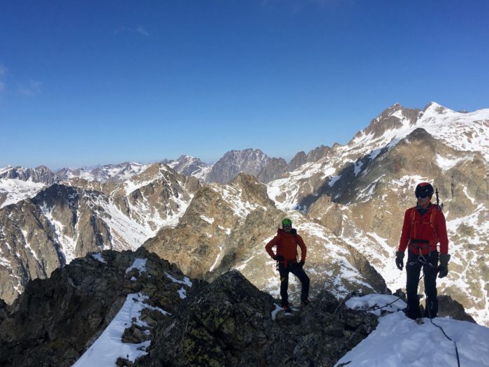 Alpinisme dans le Mercantour