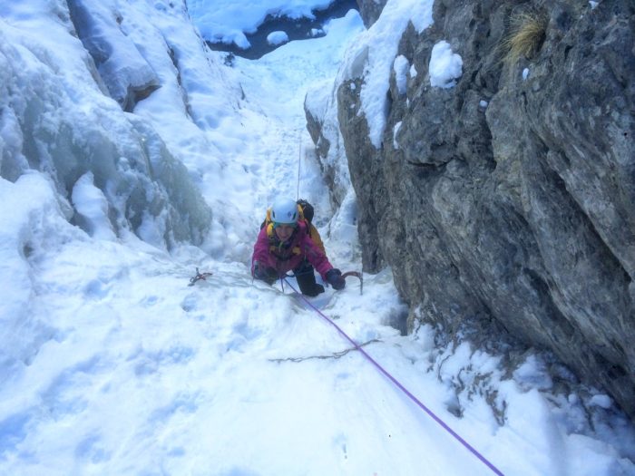 cascade de glace dans les Alpes-Maritimes 1
