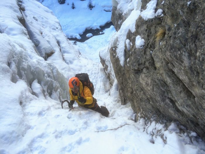 cascade de glace dans les Alpes-Maritimes 2