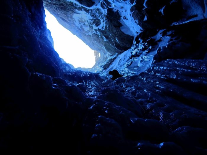 cascade de glace à Kandersteg : Metro 5
