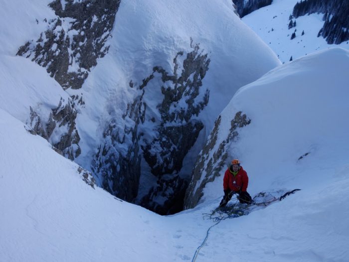 cascade de glace à Kandersteg : Metro 6