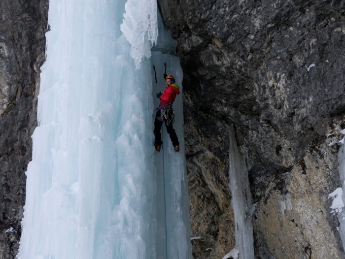 cascade de glace à Kandersteg : Metro 8