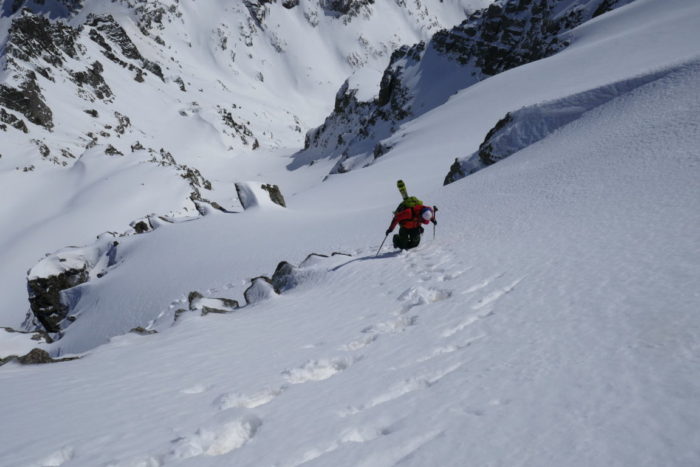 Ski alpinisme dans le Mercantour 1