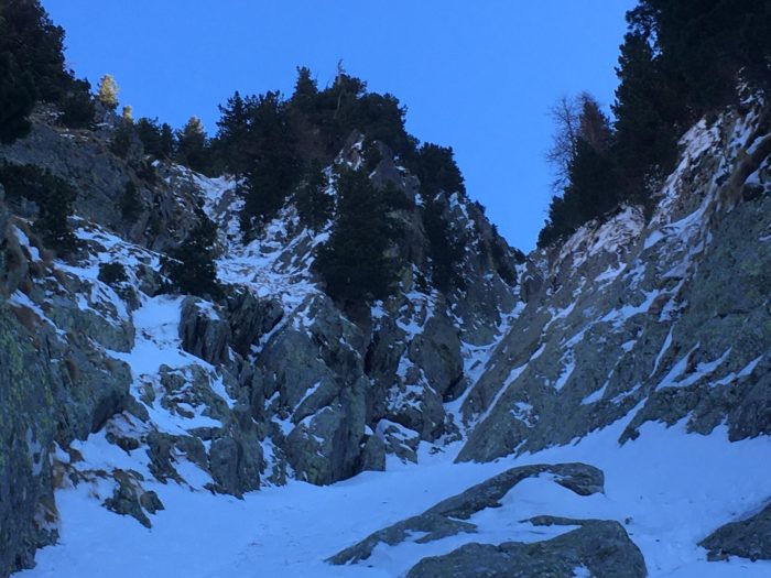 couloir du Yéti Juisses