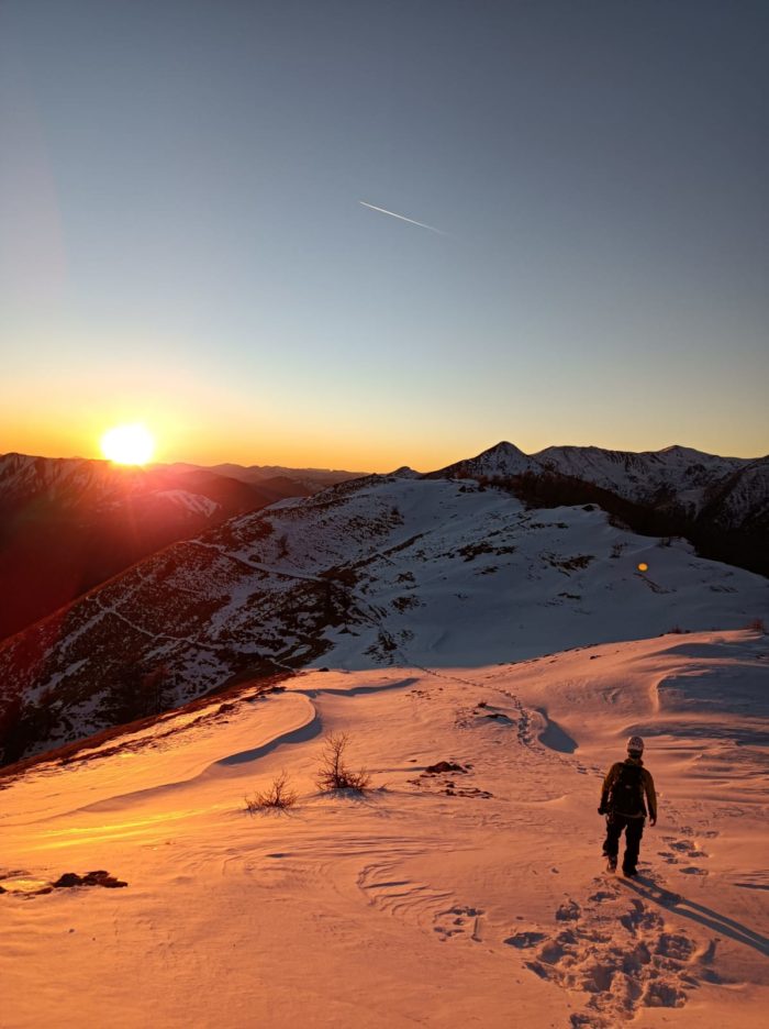 Mercantour coucher de soleil 