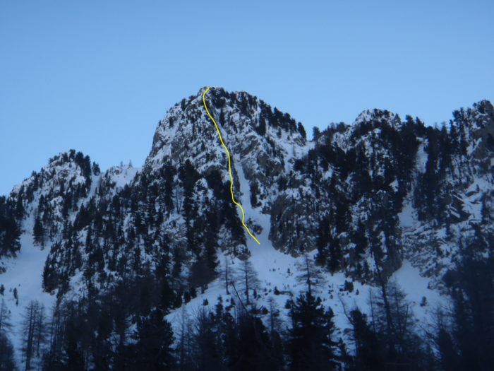 couloir de Peirastreche
