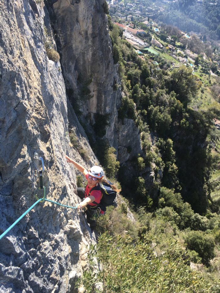 Escalade en grande voie