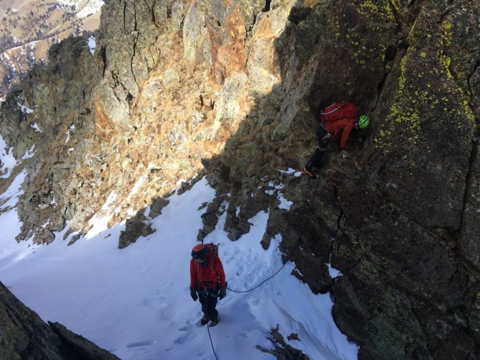 Alpinisme dans le Mercantour