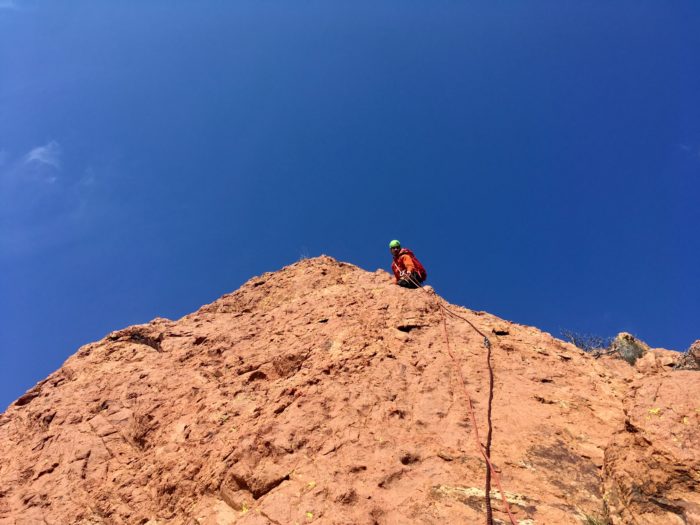 escalade sur un dôme
